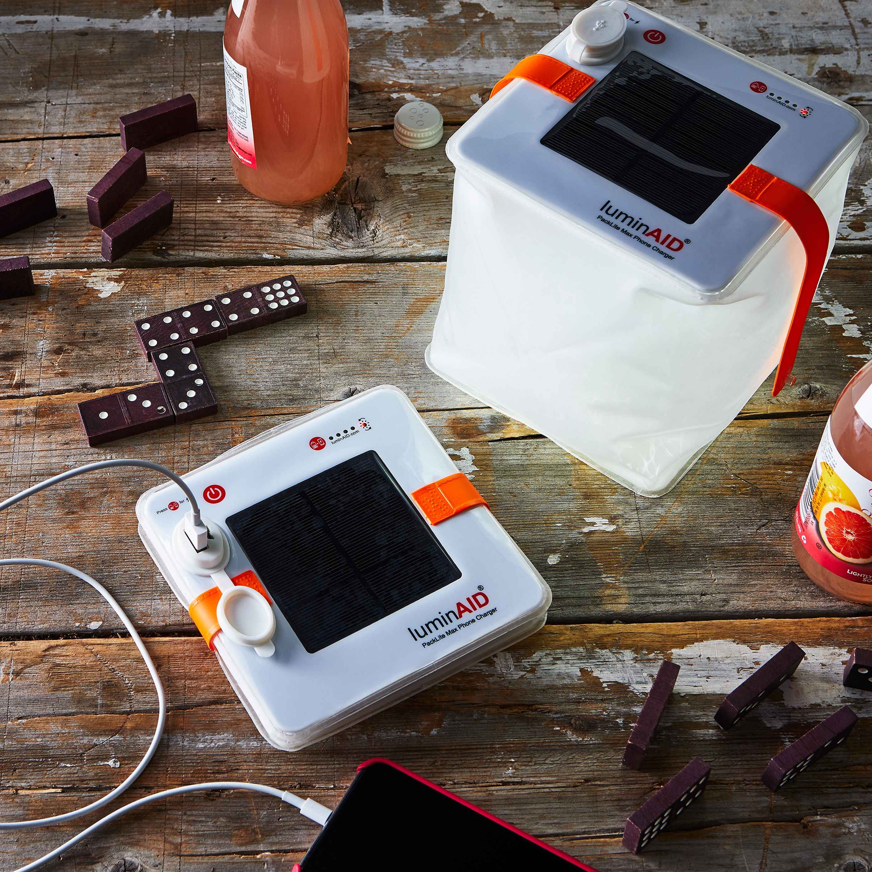 LuminAID Solar Lanterns and Solar 2-in-1 Phone Chargers