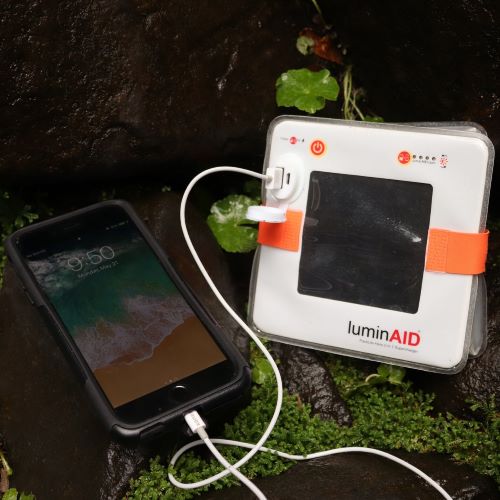 LuminAid PackLite Max 2 in 1 Phone Charger & Compact Solar Lantern