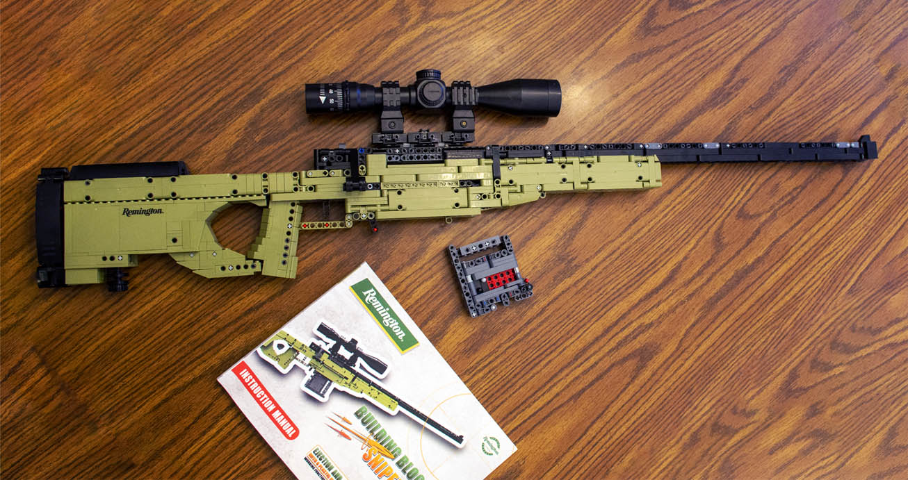  CampCo Sniper Rifle Gun Building Blocks Blaster Kit