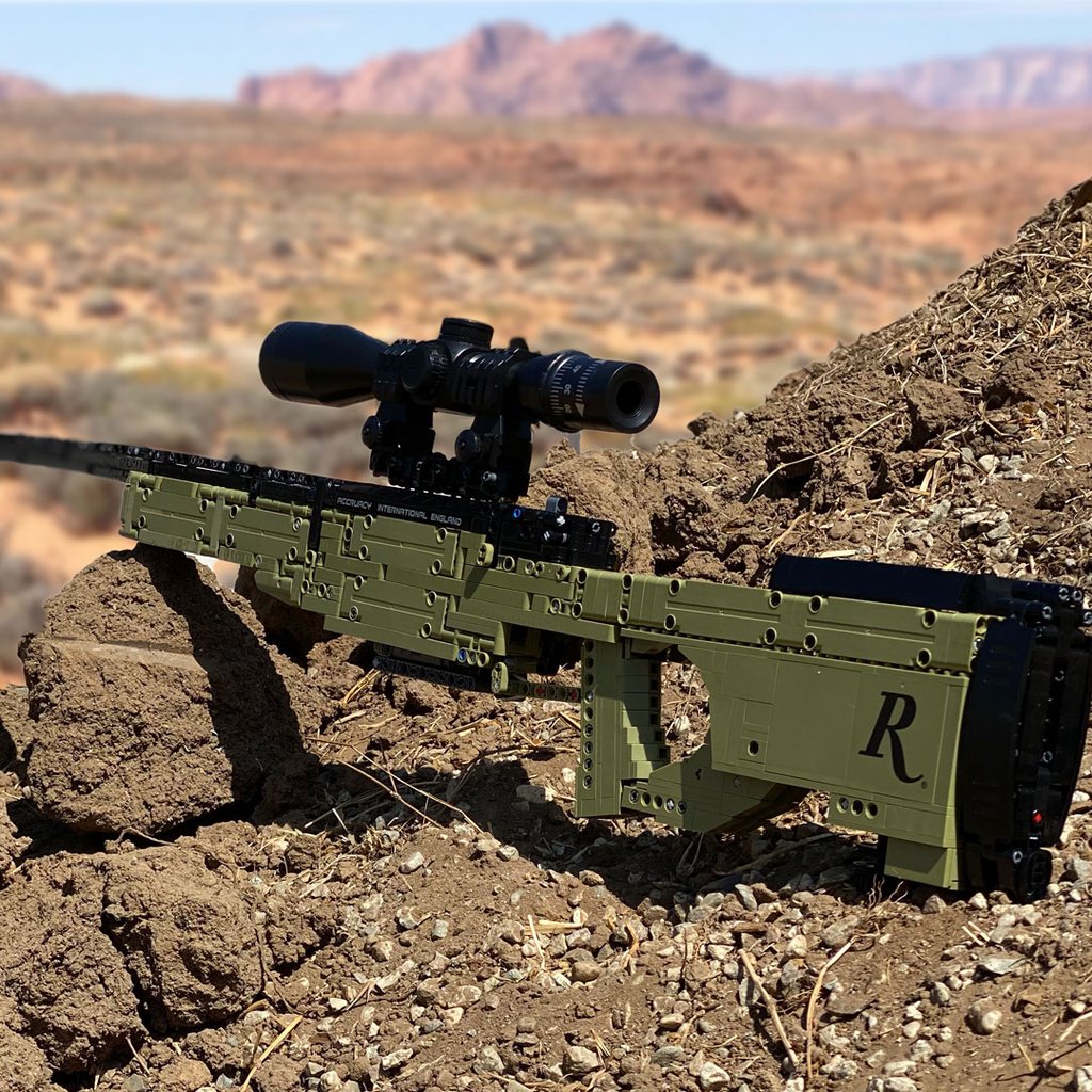 CampCo Sniper Rifle Gun Building Blocks Blaster Kit