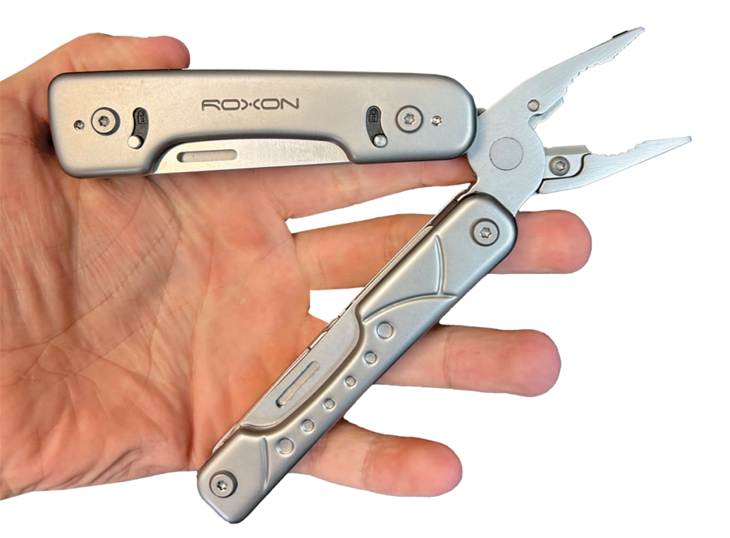 ROXON S802 Phantom Multi Tool Pliers and scissors with Replaceable Knife  and Wire Cutters…